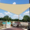 WINDSCREEN4LESS 15' x 15' x 15' Sun Shade Sail UV