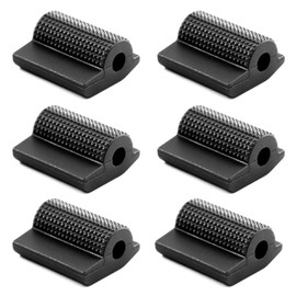 EsiFare Rubber Gear Shift Levers 6pcs Motorcycle Shift Guard 8mm Inner Diameter Shift Pedal Cover Bike Black Motorcycle Shift Pad Anti-Slip Design Shift Cover Rubber Lever Pedal Cover Abrasion