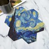 Diamond Painting Coasters with Holder, 7 PCS Hexagon Coaster Van