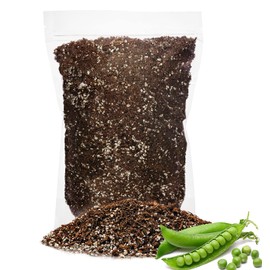 Premium Organic Potting Soil for Peas by GARDENERA - (1 Quart Bag)