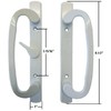 TechnologyLK STB Sliding Glass Patio Door Handle Set, Mortise Type,