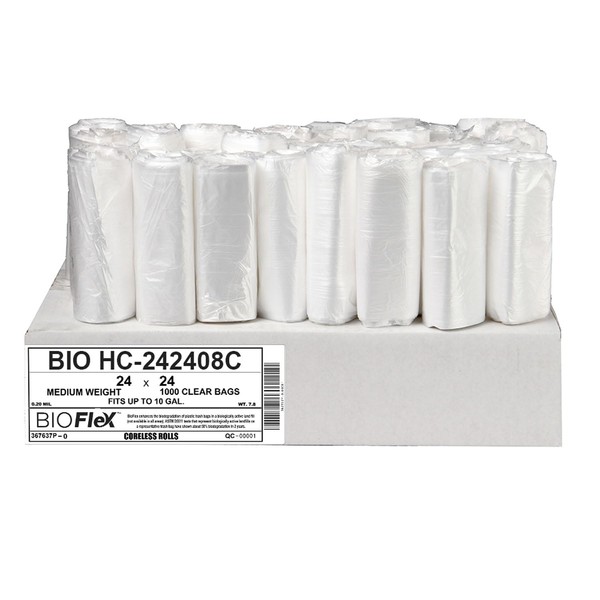 Aluf Plastics High Density Trash Bags, 10 Gallon, 1000 Count