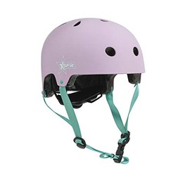SFR Adjustable Kids Skate Helmet (Pink/Green)