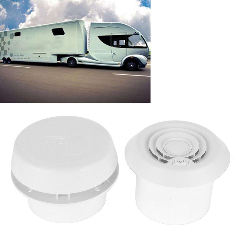 12V Roof Fan Ceiling Quiet Air Ventilation Cooling Grille for
