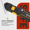 PINOZE Folding Utility Knife Scraper, 3-in-1 Box Cutter with Lanyard