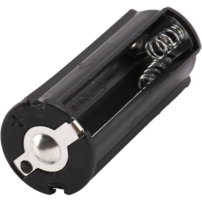 PurYupearl 2Pcs Black Battery Holder for 3 x 1.5V AAA