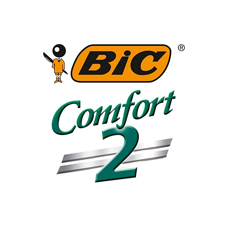 Bic Men’s Comfort 2 Razor, 1 Pack of 10 + 5