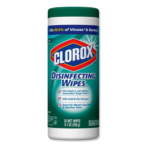 Clorox Disinfecting Wipes Disinfecting Fresh Scent Canister 7 X 8 \