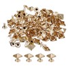 sourcing map 100 Sets Spike Rivet, 7mm Pyramid Rapid Rivet