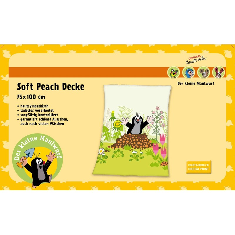 Klaus Herding GmbH The Little Mole Soft Blanket 75 x