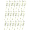 25 Pcs Lily of The Valley Artificial Flowers Faux Lily