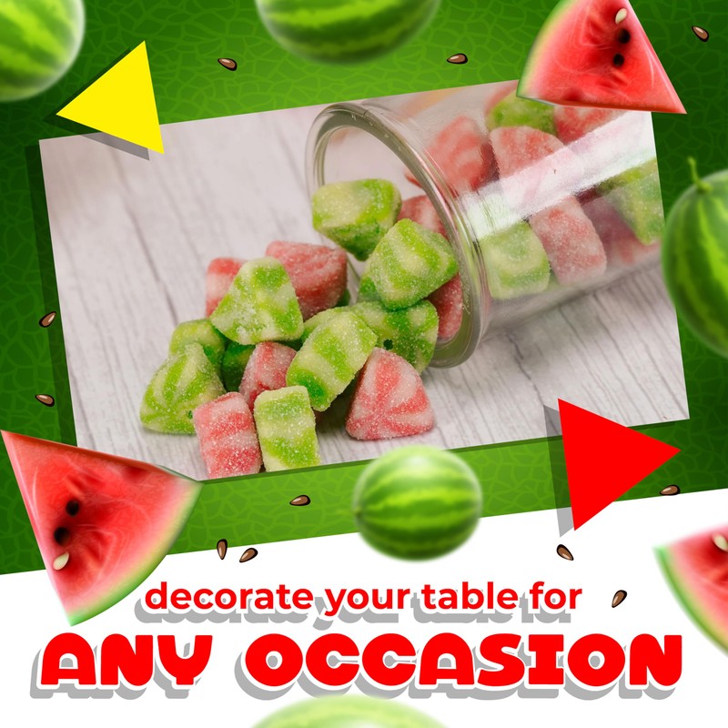 Watermelon Slices Gummy Candy (1 Pound Bag)