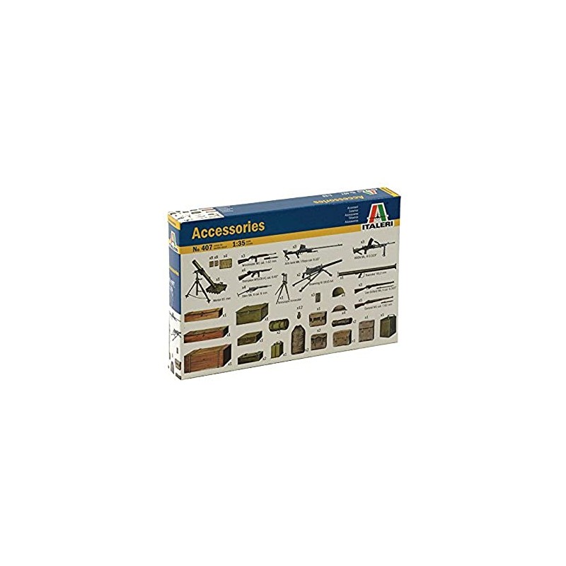 Italeri 0407 - Accessories Model Kit Scala 1:35
