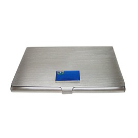 Kiola Designs Nevada State Flag Pendant Business Card Holder