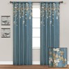 Lush Decor Flower Drops Window Curtain Single Panel, 95" L