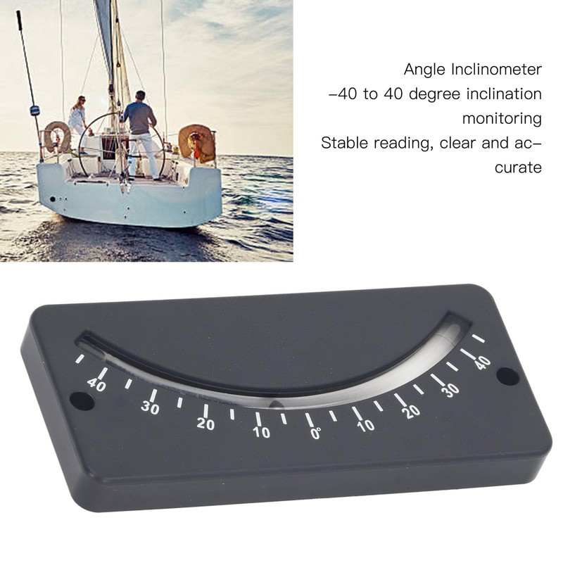 Tube Clinometer Handlebar Slope Meter, ‑40 to 40 Degree Inclinometer