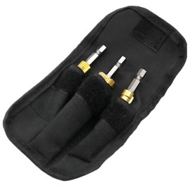 Step Drill, Set of 3, 0.16 - 0.8 inches (4 - 20 mm), 0.1 - 0.5 inches (4 - 12 mm), Titanium Coated Spiral, HSS Steel 4241 Hex Titanium Cone Drill Bit Hole Cutter for Sheet Metal