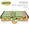 Mott's No Sugar Added Applesauce, 3.9 Oz Cups, 72 Count