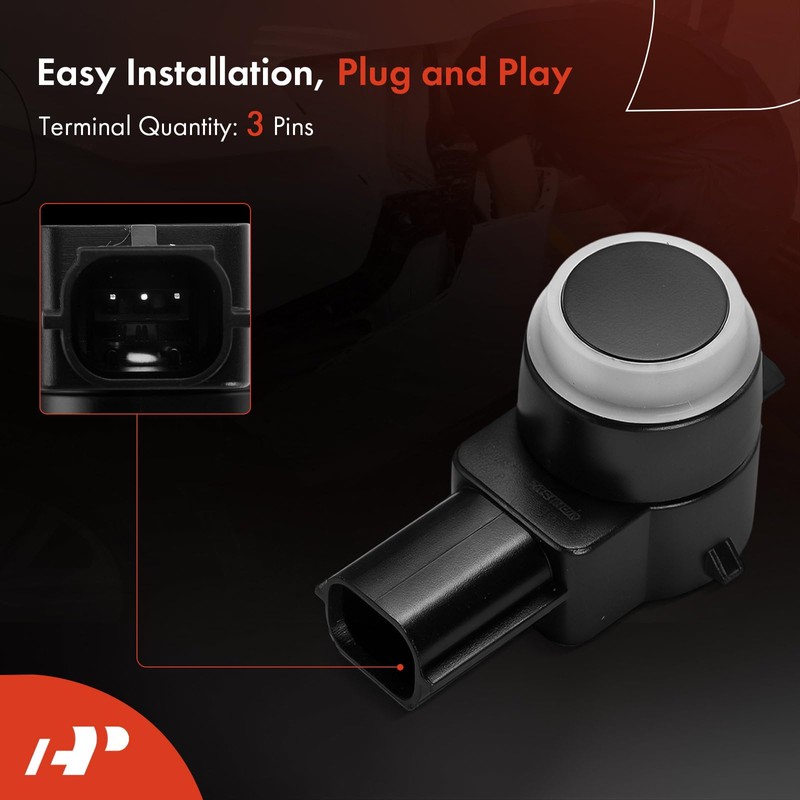 A-Premium 4-PC Reverse Backup Parking Assist Sensor Compatible with Maserati
