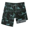 SURF CUZ 9" Mens Swim Trunks with Compression Liner Swimming