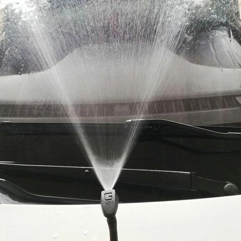 My-carlight Windscreen Washer Fan-shaped Mist Water Spray Jets Nozzles 360-Degree