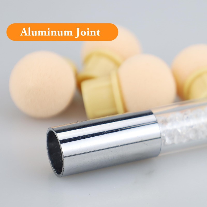 HXMJIED Ombre Nail Brush, Sponge Nail Brush, Nail Art Brushes