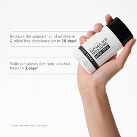 The INKEY List Glycolic Acid Exfoliating Body Stick 45g, Multiple Concerns, One Targeted Solution, Delivers Deep, Effective Exfoliation, Fragrance Free, Suitable For All Skin Types