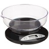 Weighmax W-2810-5KG-BLACK Digital Multifunction Kitchen and Food Scale with Bow,