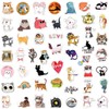 LAEYIAP 100PCS Cute Cat Stickers,Waterproof Cartoon Kawaii cat Stickers for
