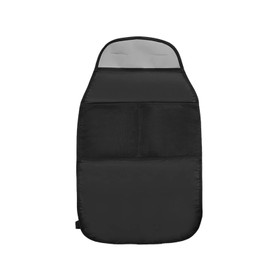 DFsucces Car Seat Cover Protective Mat Kick Guard Anti-Slip Seat Protector Easy Installation Black