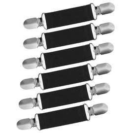 Ruisita 6 Pieces Fashion Dress Clips for Women Girls Retro Shirts Collar Clips Cinch Sweater Shawl Cardigan Brooches