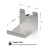 Fritzbox 6690 Wall Mount Made in Germany, Stainless Steel Fritzbox