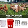 6 Pack DIY Chicken Feeder Kit, No Waste Poultry Feeder