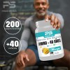 Aminoácidos Bcaas Glutamina Prime Senior 1kg Varios Sabores