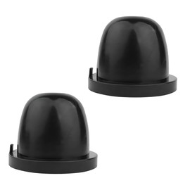 JNNJ Pack of 2 Car Headlight Seal Covers, Rubber Seal, Dustproof Covers for LED Headlights, Truck Headlights, Rubber Cap Cover (75 x 55 mm)