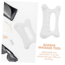 TOVINANNA Portable Face Massager Guasha Tool Acupoint Massage Board for Adults Neck Scraper Perfect Present for Lover Girlfriend Friend