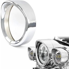 SKTYANTS - Anillo de 7 pulgadas para motocicleta 12-14 FLD 94-14 FLHR 86-14-FLST (cromo)