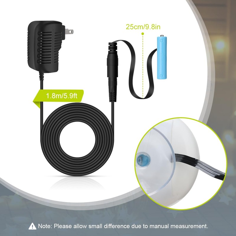 Lenink AC Power Supply Adapter for AAA Battery,Replace 3 AAA