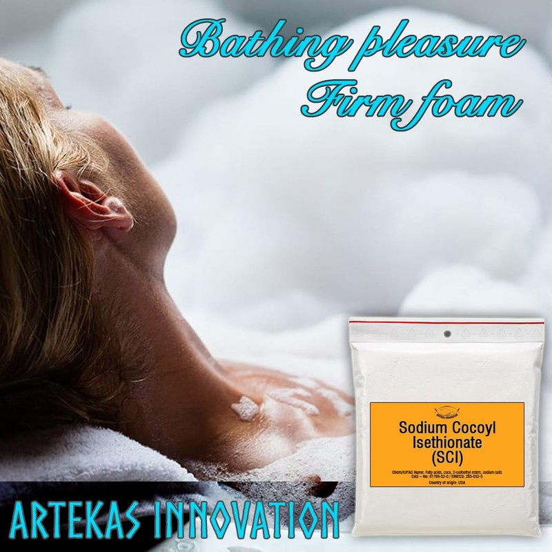 Artekas Innovation SODIUM COCOYL ISETHIONATE (SCI) - Powder - Foaming