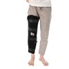 Knee Immobilizer One Piece Lightweight Steel Plate Supports Adjustable Comfortable