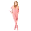 Hooded Plush Footed Pajamas Onesie with Drop Seat for Men