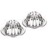 uxcell 2pcs Roof Floor Drain 201 Stainless Steel Dome Floor