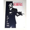 Cleveland Vinyl SCARFACE 1983 Poster Al Pacino Tony Montana white/black
