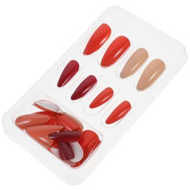 Baluue 24pcs Nude Press Nails Easy to Apply False Nails for Women Elegant Wear Versatile Colors for Any Occasion Quality Accessories