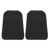 2Pcs Car Seat Anti Kick Pad Rear Back Dust Resistant
