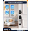 SEPOX® Keyless Smart Lock for Front Door 2 PCS, Fingerprint