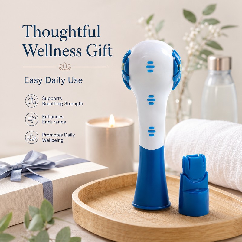 Adjustable Breathing Trainer for Breath Control – ABS Respiratory Exercise