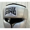 PRIZE RING "Professional SX" Lightweight Headgear, Grey Silver/Black (L)