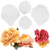 Peony Petal Polymer Clay Mold Flower Petals Silicone Molds Set
