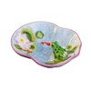 Minigift Ceramic Fruit Bowl,3D Sculpture and Hand-painted Dish for Dessert,